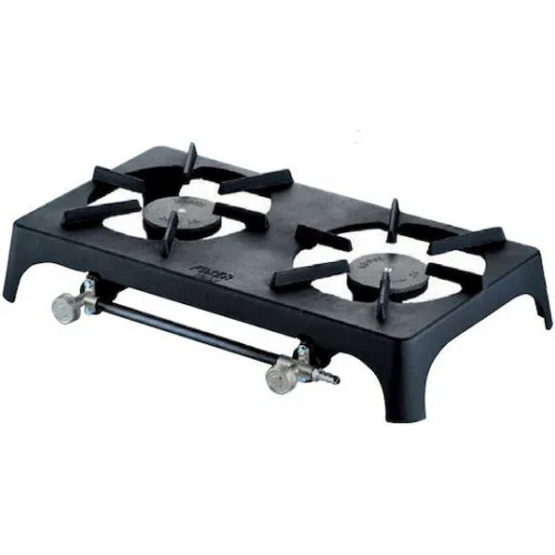 Foker Q.P. Εστία Υγραερίου Διπλή 5kW 53x34x10cm