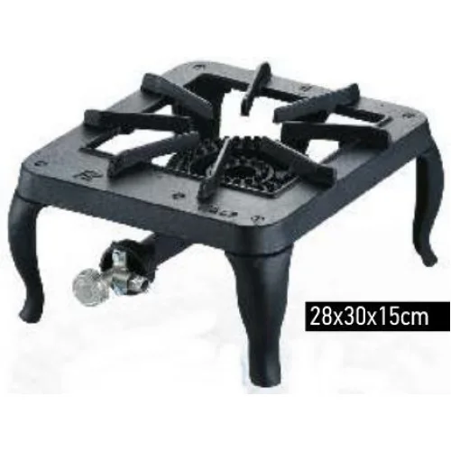 Foker Europa Εστία Υγραερίου 4kW 27x37x16.5cm