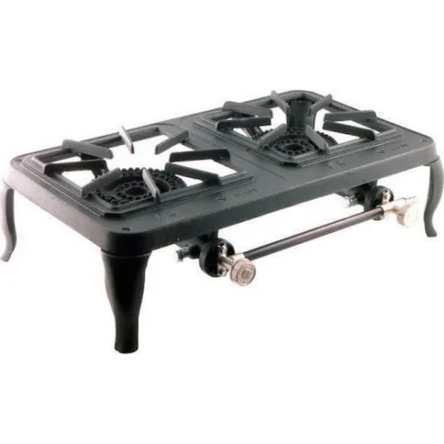 Foker Europa Εστία Υγραερίου Διπλή 8kW 55x37x16.5cm