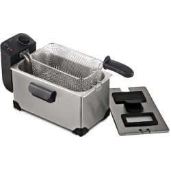 Life DFR-100 Φριτέζα 3lt Ασημί