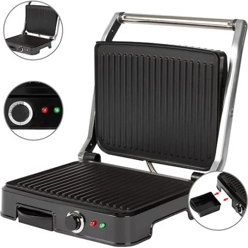 Bomann KG 2242 Τοστιέρα Γκριλιέρα 2000W Inox
