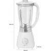 Clatronic UM 3470 Μπλέντερ 1.5lt 500W Λευκό
