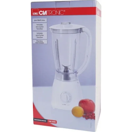 Clatronic UM 3470 Μπλέντερ 1.5lt 500W Λευκό