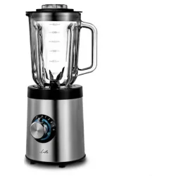 Life Veloce Μπλέντερ για Smoothies με Γυάλινη Κανάτα 1.5lt 800W Inox