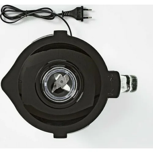 Nedis Μπλέντερ για Smoothies με Γυάλινη Κανάτα 1.5lt 800W Μαύρο KABL350CAL