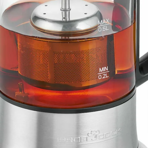Profi Cook PC-TK 1165 Tea maker Βραστήρας 500ml 1100W Ασημί