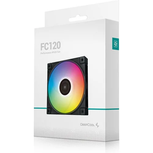 Deepcool FC 120 Case Fan με RGB Φωτισμό και Σύνδεση 4-Pin PWM 3τμχ