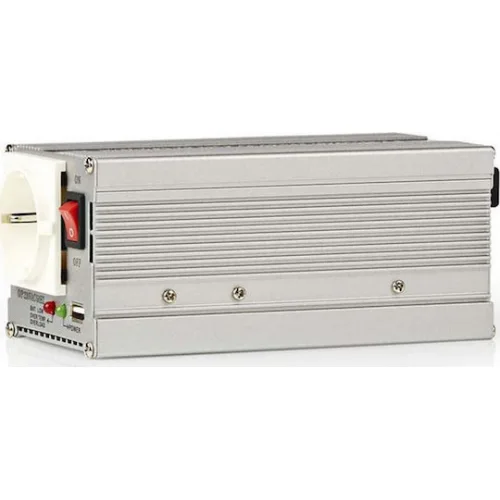Nedis Inverter Αυτοκινήτου Τροποποιημένου Ημιτόνου 300W για Μετατροπή 12V DC σε 230V AC με 1xUSB