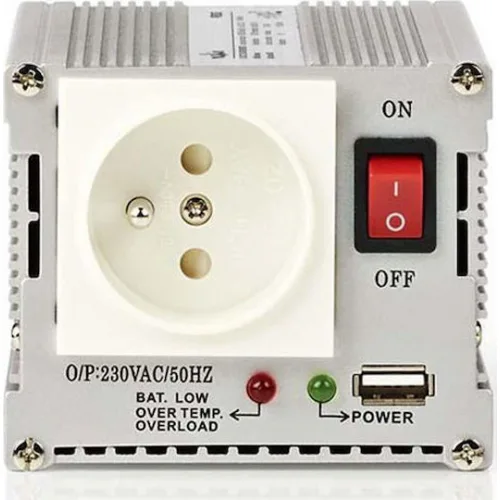 Nedis Inverter Αυτοκινήτου Τροποποιημένου Ημιτόνου 300W για Μετατροπή 12V DC σε 230V AC με 1xUSB