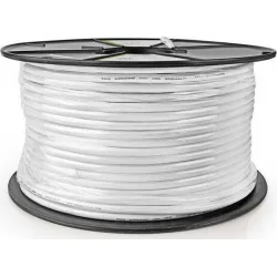 Nedis Καλώδιο Σύνδεσης Συστημάτων CCTV 100m White Λευκό SCGR90300WT100