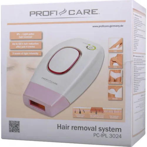 ProfiCare PC-IPL 3024 IPL Αποτριχωτική Μηχανή για Πρόσωπο, Σώμα & Μπικίνι 229-0004