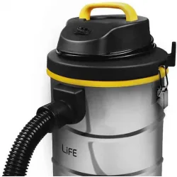 Life Cleanmaster Σκούπα Υγρών / Στερεών 1400W με Πλαστικό Κάδο 25lt