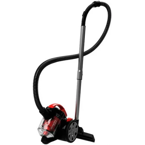 Life Ultra Cyclone Compact Ηλεκτρική Σκούπα 700W με Κάδο 1.5lt Κόκκινη