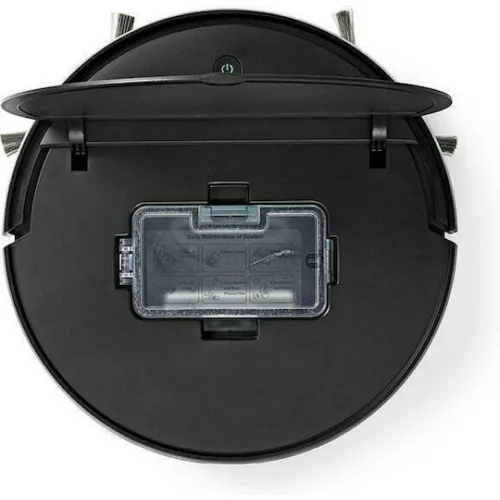 Nedis Σκούπα Ρομπότ για Σκούπισμα & Σφουγγάρισμα με Wi-Fi Μαύρη