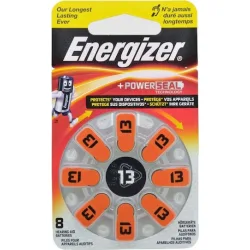 Energizer Μπαταρίες Ακουστικών Βαρηκοΐας 13 1.4V 8τμχ
