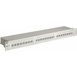Goobay Patch Panel για Rack 1U 19" 24 Θυρών cat6 Γκρι Goobay Patch Panel για Rack 1U 19" 24 Θυρών cat6 Γκρι
