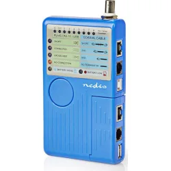 Nedis NWCTM100BU Tester Καλωδίων Δικτύου