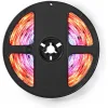 Nedis Αδιάβροχη Smart Ταινία LED Wi-Fi 24V RGB Φως 5m Τύπου SMD5050 με Τροφοδοτικό & Τηλεχειριστήριο
