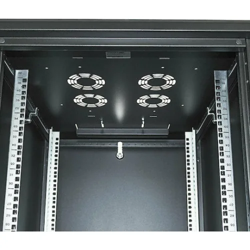 Intellinet Επιδαπέδια Καμπίνα Rack 42U Ασυναρμολόγητη 80x100x203.3cm Μαύρο 713276
