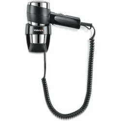 Valera Action Super Plus 1200 Σεσουάρ Ξενοδοχείου Μαύρο 1.2kW με Σπειροειδές Καλώδιο έως 250εκ.