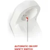 Valera Shaver Wall Mounted Hairdryer Holder Σεσουάρ Ξενοδοχείου Λευκό 1.6kW Valera Shaver Wall Mounted Hairdryer Holder Σεσουάρ Ξενοδοχείου Λευκό 1.6kW