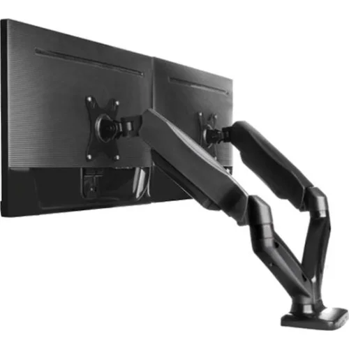Icy Box Βάση Γραφείου για 2 Οθόνες έως 27" με Βραχίονα (IB-MS304-T)