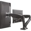 Icy Box Βάση Γραφείου για 2 Οθόνες έως 27" με Βραχίονα (IB-MS304-T)