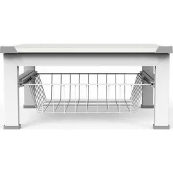 Meliconi Base Space Basket 070-0593 Βάση Πλυντηρίου/Στεγνωτηρίου από Πλαστικό με Συρτάρι 60x60εκ. Meliconi Base Space Basket 070-0593 Βάση Πλυντηρίου/Στεγνωτηρίου από Πλαστικό με Συρτάρι 60x60εκ.