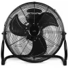 Life Meltemi Ανεμιστήρας Δαπέδου 100W Διαμέτρου 40cm Mystery Black
