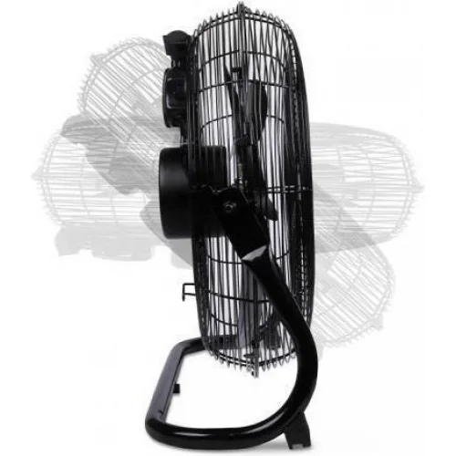 Life Meltemi Ανεμιστήρας Δαπέδου 100W Διαμέτρου 40cm Mystery Black