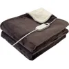 Life Cuddle Mocha Double Ημίδιπλη Ηλεκτρική Κουβέρτα Πλενόμενη Καφέ 160W 130x180εκ.