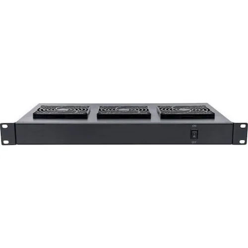 Intellinet Ράφι για 19" Rack 1U 3 Fan Unit Μαύρο