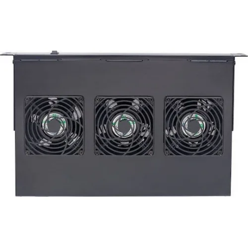 Intellinet Ράφι για 19" Rack 1U 3 Fan Unit Μαύρο