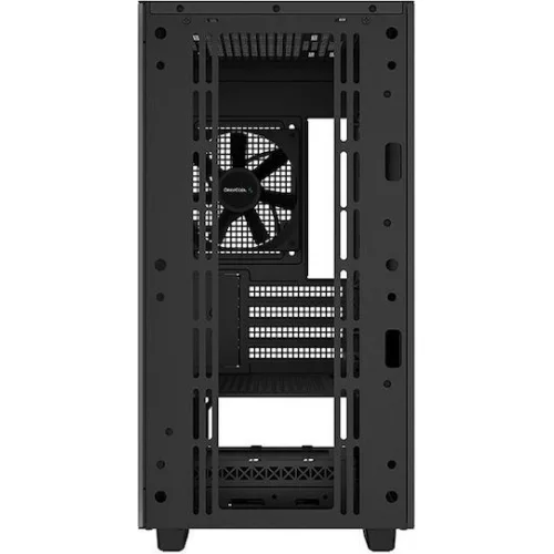 Deepcool CH370 Gaming Midi Tower Κουτί Υπολογιστή με Πλαϊνό Παράθυρο Μαύρο