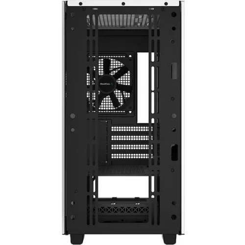 Deepcool CH370 Midi Tower Κουτί Υπολογιστή με Πλαϊνό Παράθυρο Λευκό