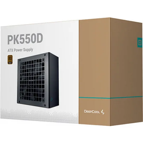 Deepcool PK550D 550W Μαύρο Τροφοδοτικό Υπολογιστή Full Wired 80 Plus Bronze