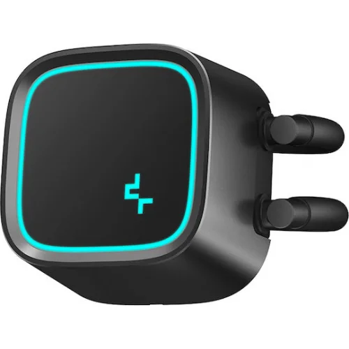 Deepcool LE300 Marrs Υδρόψυξη Επεξεργαστή Μονού Ανεμιστήρα 120mm για Socket AM4/AM5/1700/1200/115x με Πράσινο Φωτισμό