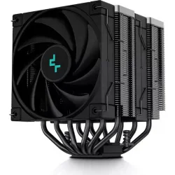 Deepcool AK620 Zero Dark Ψύκτρα Επεξεργαστή Διπλού Ανεμιστήρα για Socket AM4/AM5/1200/115x/1700
