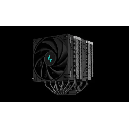 Deepcool AK620 Zero Dark Ψύκτρα Επεξεργαστή Διπλού Ανεμιστήρα για Socket AM4/AM5/1200/115x/1700