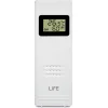 Life Steppe 221-0362 Ασύρματος Μετεωρολογικός Σταθμός Ψηφιακός Επιτραπέζιος Μαύρος