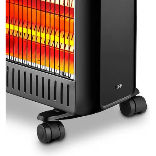 Life Cozy Σόμπα Χαλαζία με Θερμοστάτη 2200W