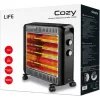 Life Cozy Σόμπα Χαλαζία με Θερμοστάτη 2200W