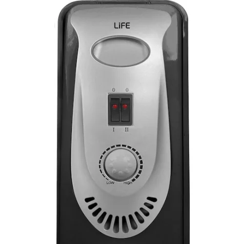 Life Comfy XL Dark Καλοριφέρ Λαδιού με 13 φέτες 2500W