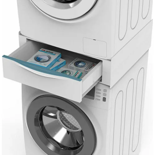 Meliconi Torre Base Extra L60 Συνδετικό Πλυντηρίου/Στεγνωτηρίου από Μέταλλο με Συρτάρι 55x60εκ. 070-0599