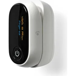 Nedis Παλμικό Οξύμετρο Δακτύλου με Bluetooth Λευκό