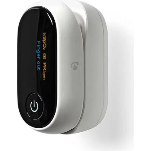 Nedis Παλμικό Οξύμετρο Δακτύλου με Bluetooth Λευκό