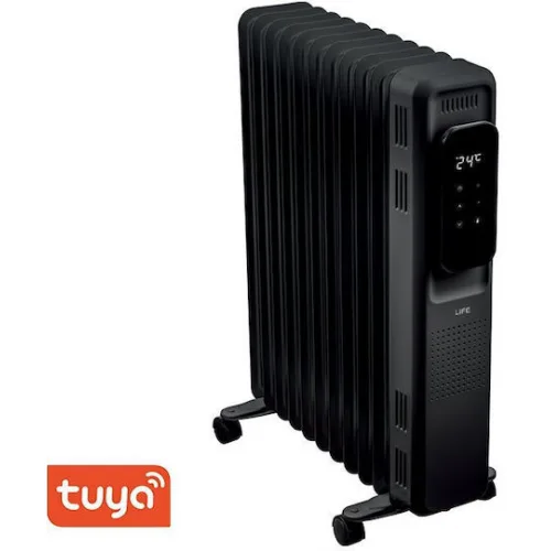 Life Καλοριφέρ Λαδιού με 11 Φέτες 2500W