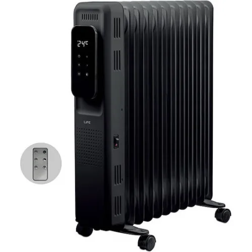 Life Καλοριφέρ Λαδιού με 11 Φέτες 2500W
