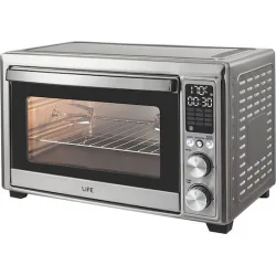 Life Ηλεκτρικό Φουρνάκι 30lt Χωρίς Εστίες με Αέρα