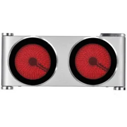 Life Double Επιτραπέζια Εστία Κεραμική Διπλή